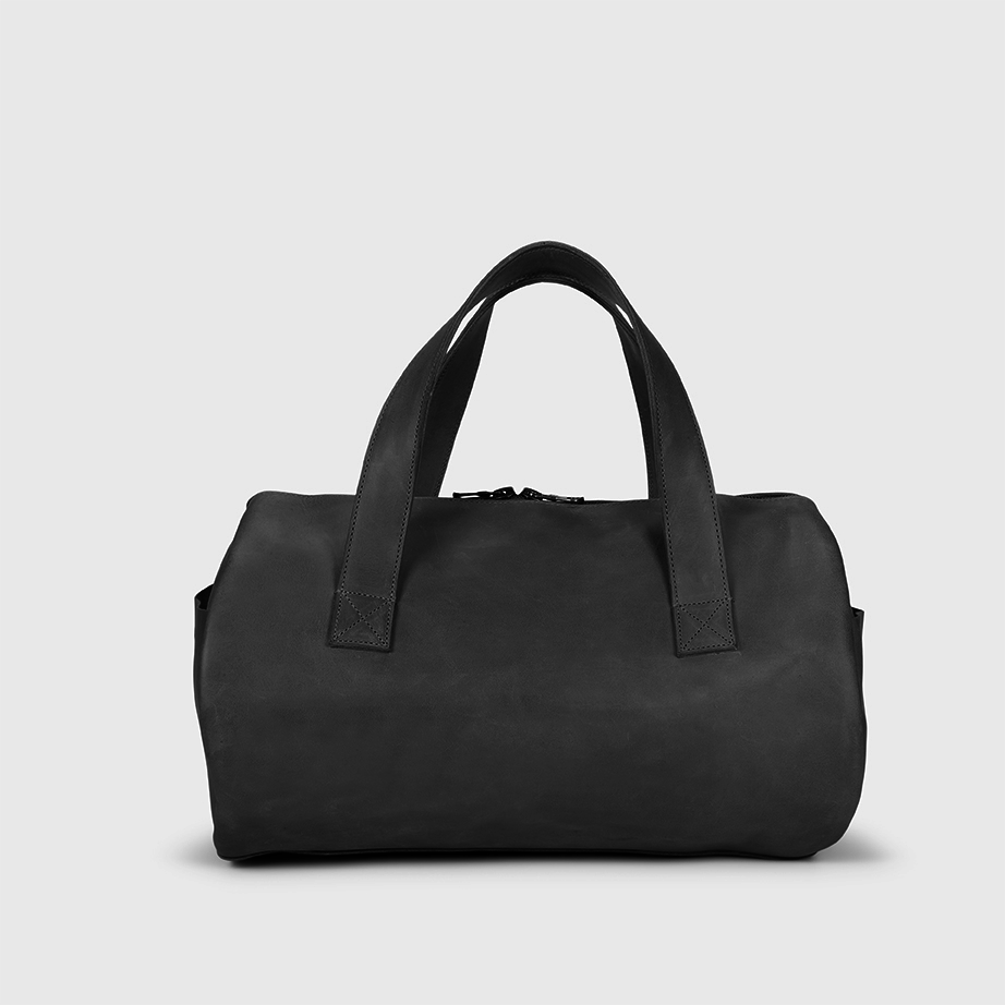Omo Overnight Leather Travel Duffle Bag