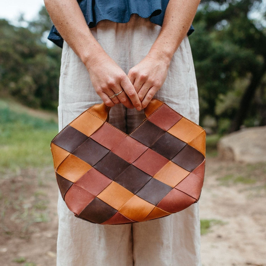 Acacia Woven Handbag – Parker Clay