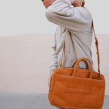 Brentwood Leather Briefcase Sling & Crossbody Bags