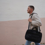 Brentwood Leather Briefcase Sling & Crossbody Bags