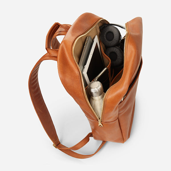 Mari Leather Backpack