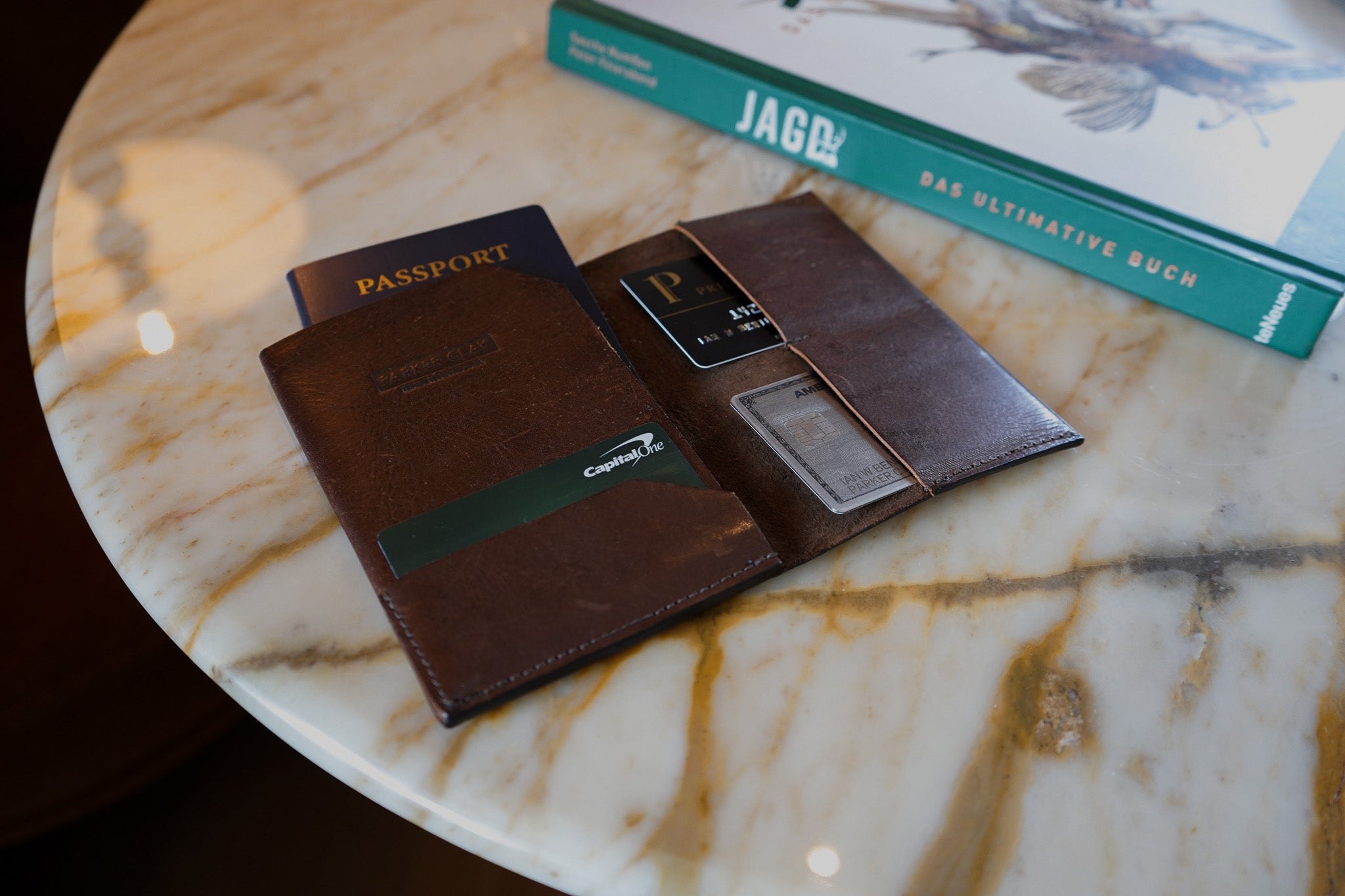 Addis Leather Passport Wallet Accessories