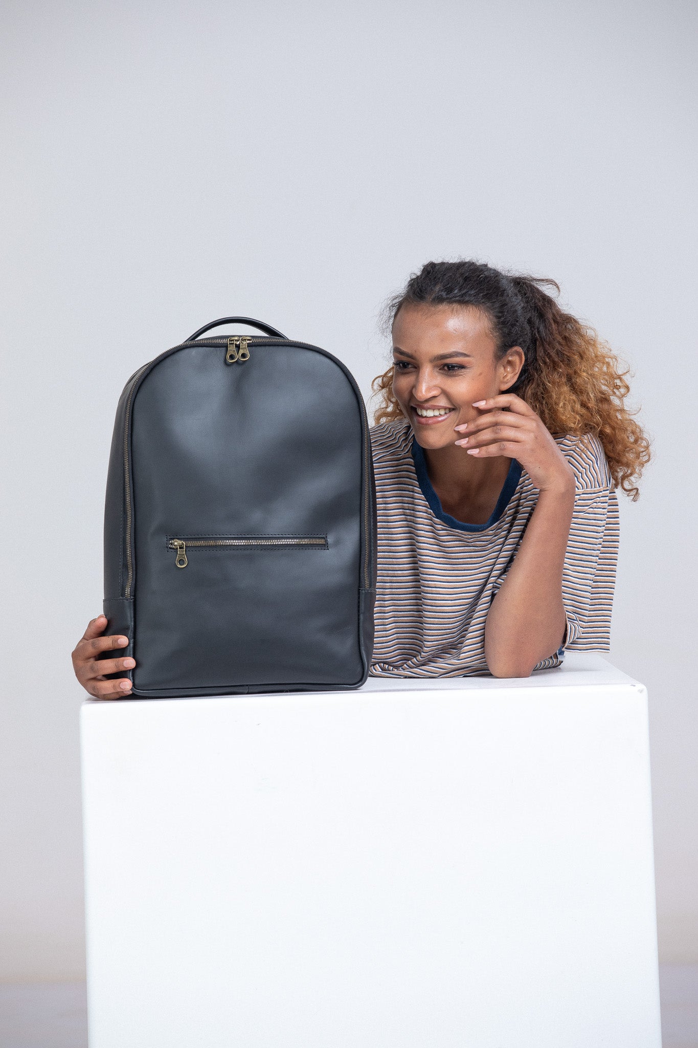 Atlas Leather Backpack Atlas Leather Backpack