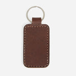 Jalin Leather Keychain Accessories Dark Brown  