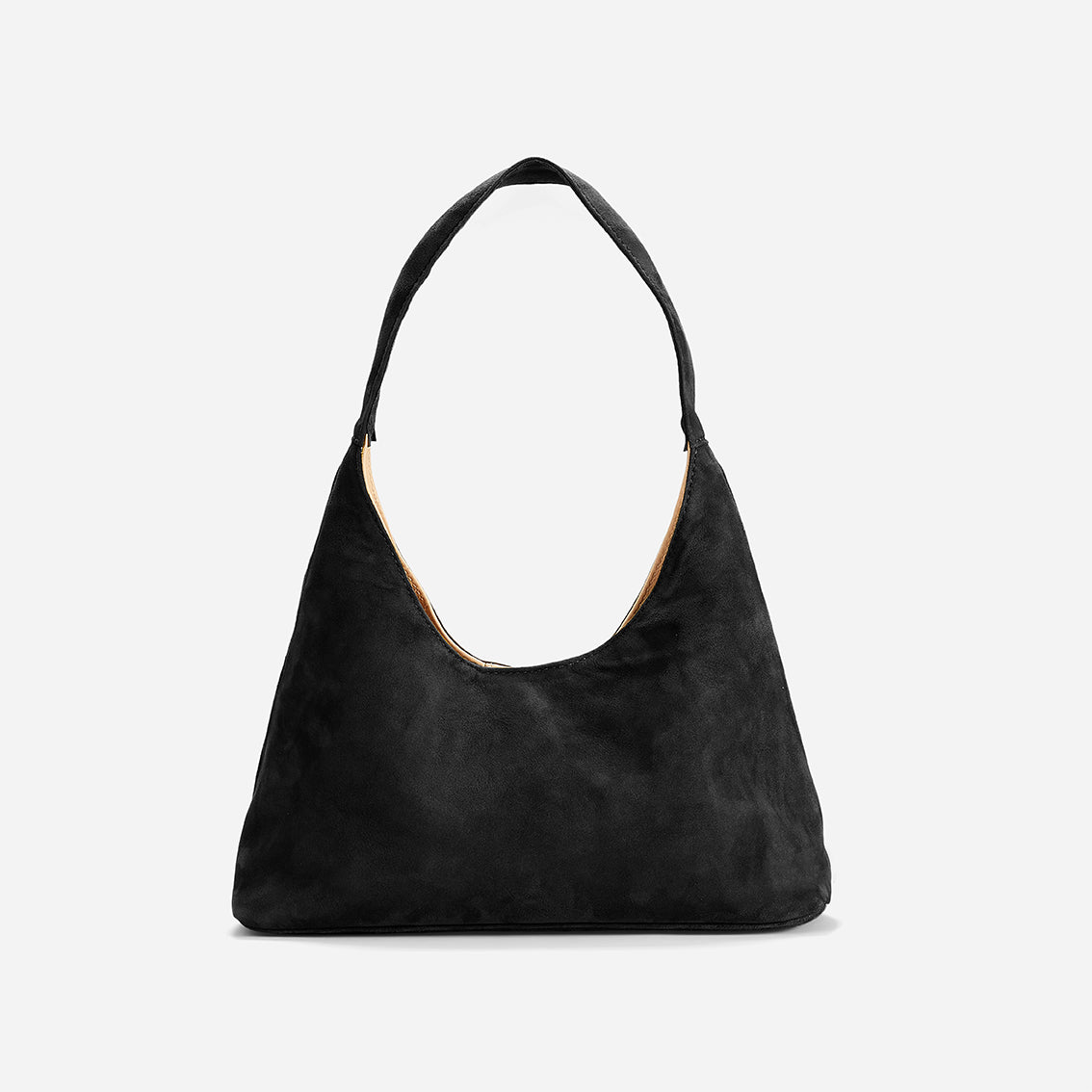 Kisanet Mini Shoulder Bag Tote Bags Black Suede  