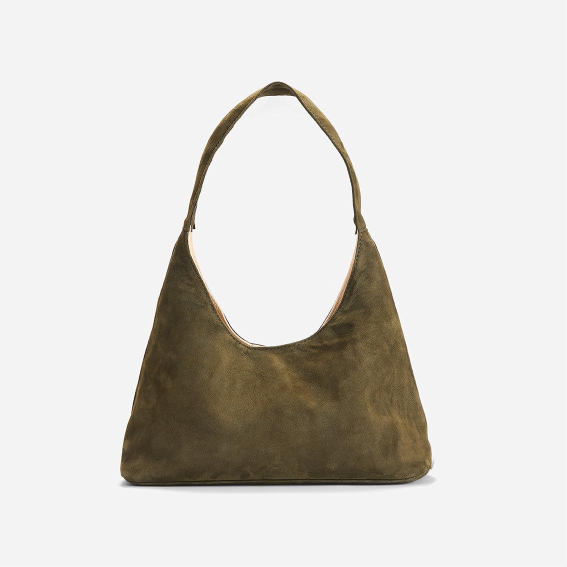 Kisanet Mini Shoulder Bag Tote Bags Olive Suede  