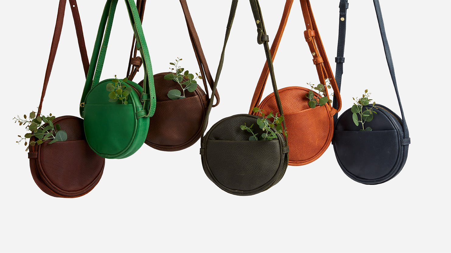 Kyah Crossbody Circle Bag Sling & Crossbody Bags   