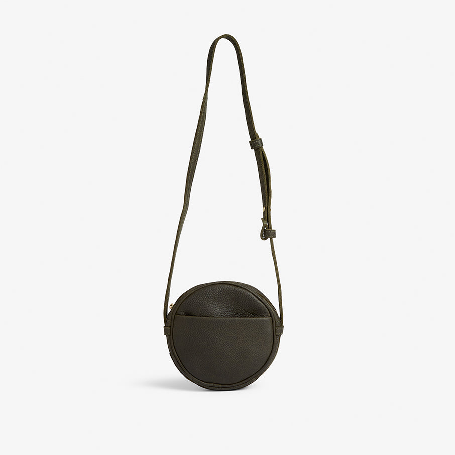 Kyah Crossbody Circle Bag Sling & Crossbody Bags Olive Milled  