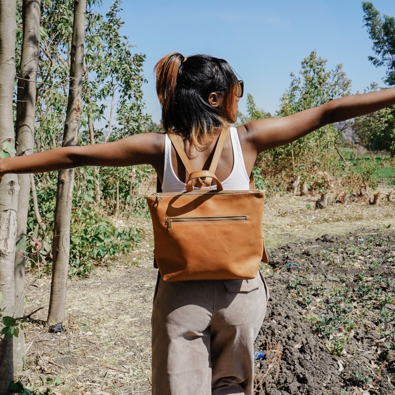 best small leather backpack women Ella Full-Grain Mini Black, Handcrafted in Ethiopia Our Walker Collection Small Leather Backpack opens to multiple organization options and stays shut with a magnetic closure Women's Mini Leather Backpack -