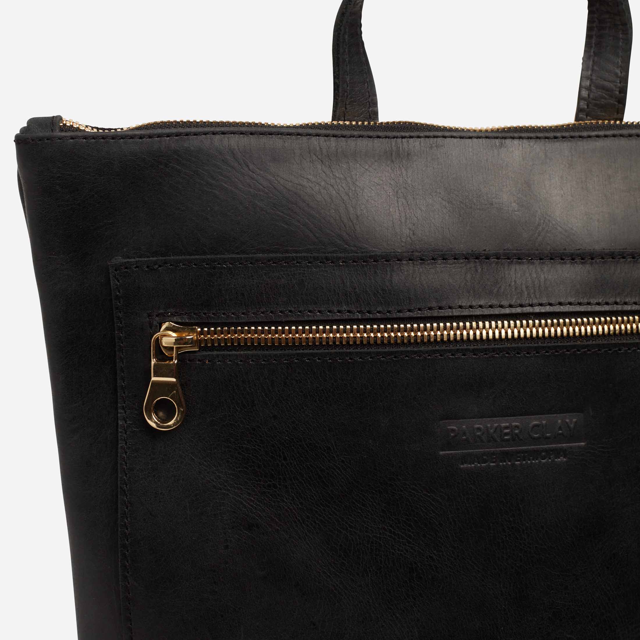 backpack black leather womens Miramar Leather Women's Backpack