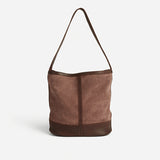 Tana Bucket Bag Tote Bags Dark Brown  