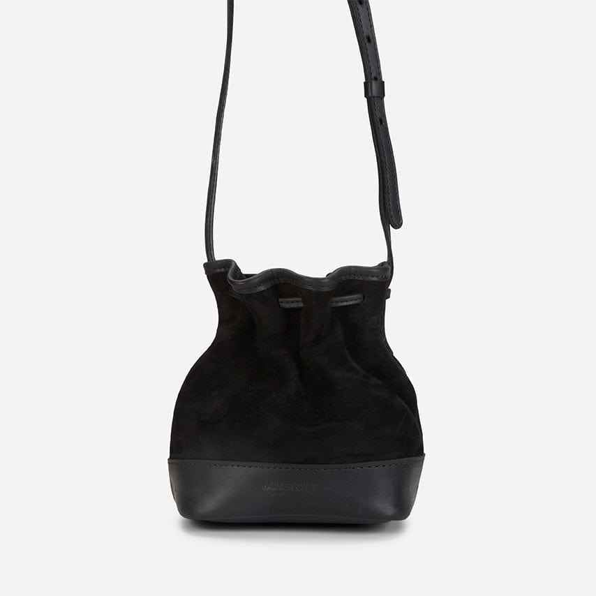 2021 New Mini Crossbody Handbags Cute Suede Bucket Bag Organizer