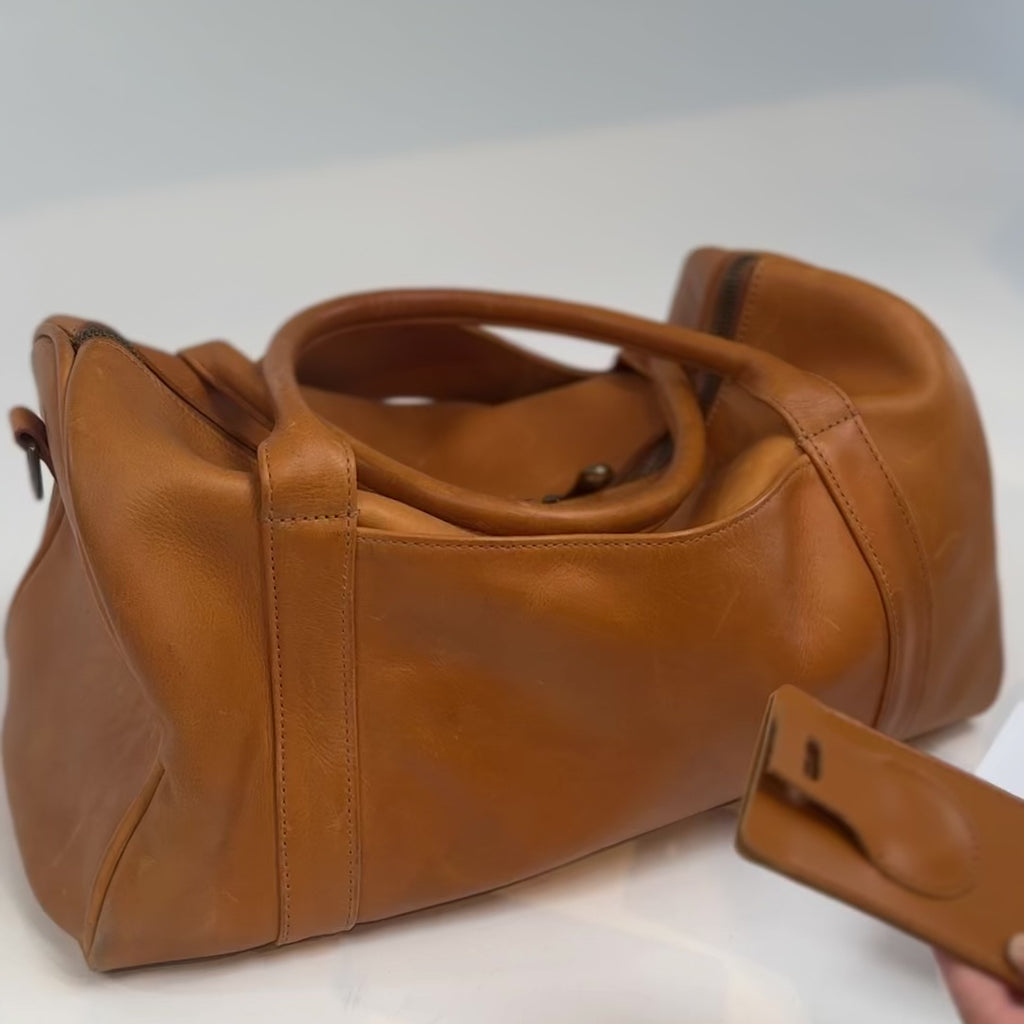 Airtag Luggage Tag Holder Leather Bag Straps