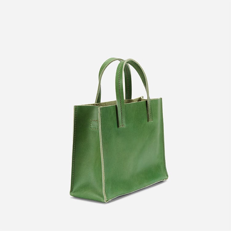 Nanah Dark Green Leather Crossbody Bag