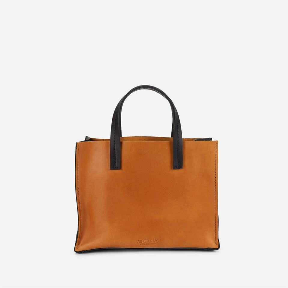 Avila Leather Mini Tote Bag - Multi