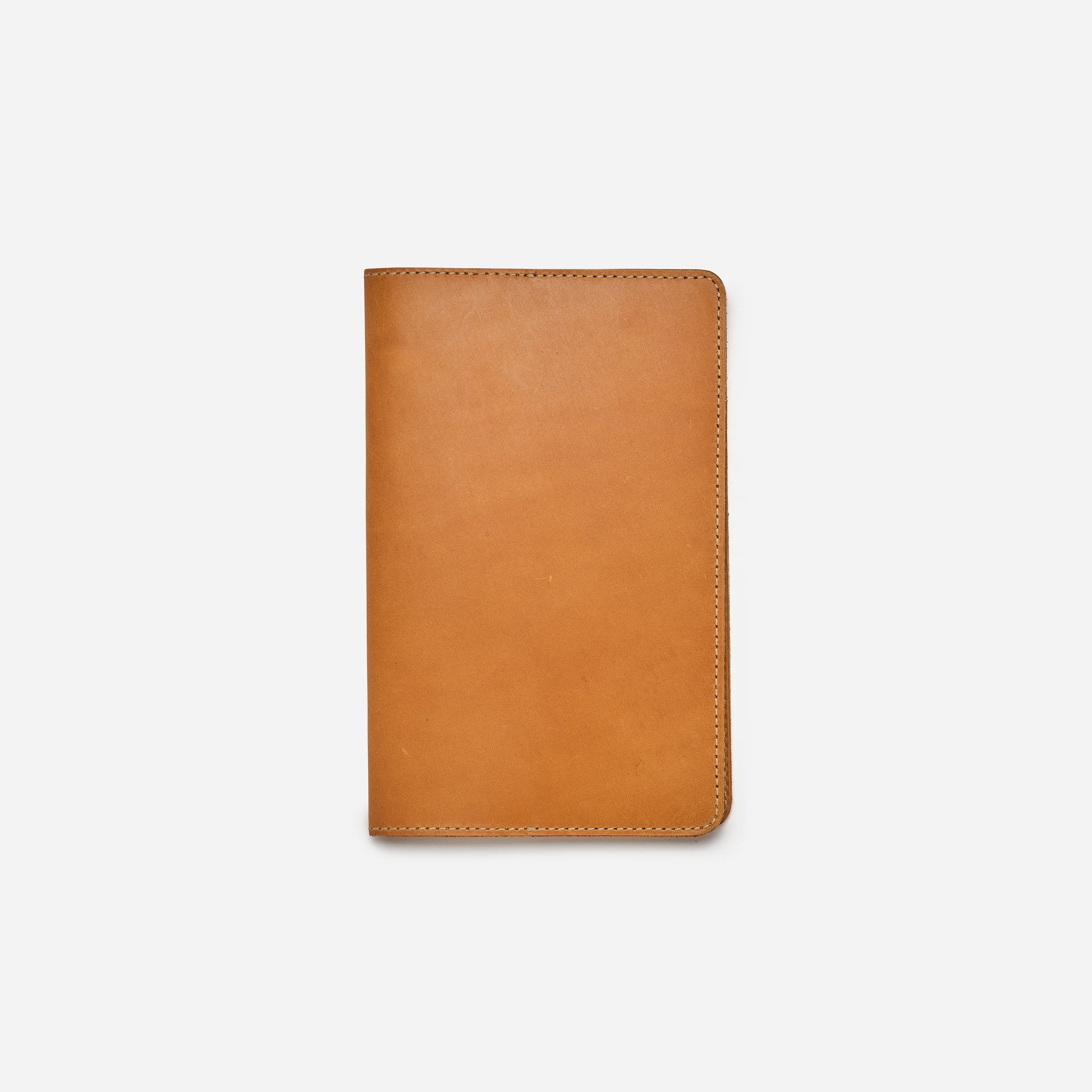 Koda Leather Moleskin Journal Cover - Rust Brown