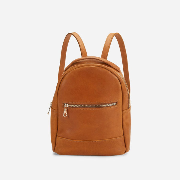 cratte mini frame backpack ash brown Ella Mini Leather Backpack