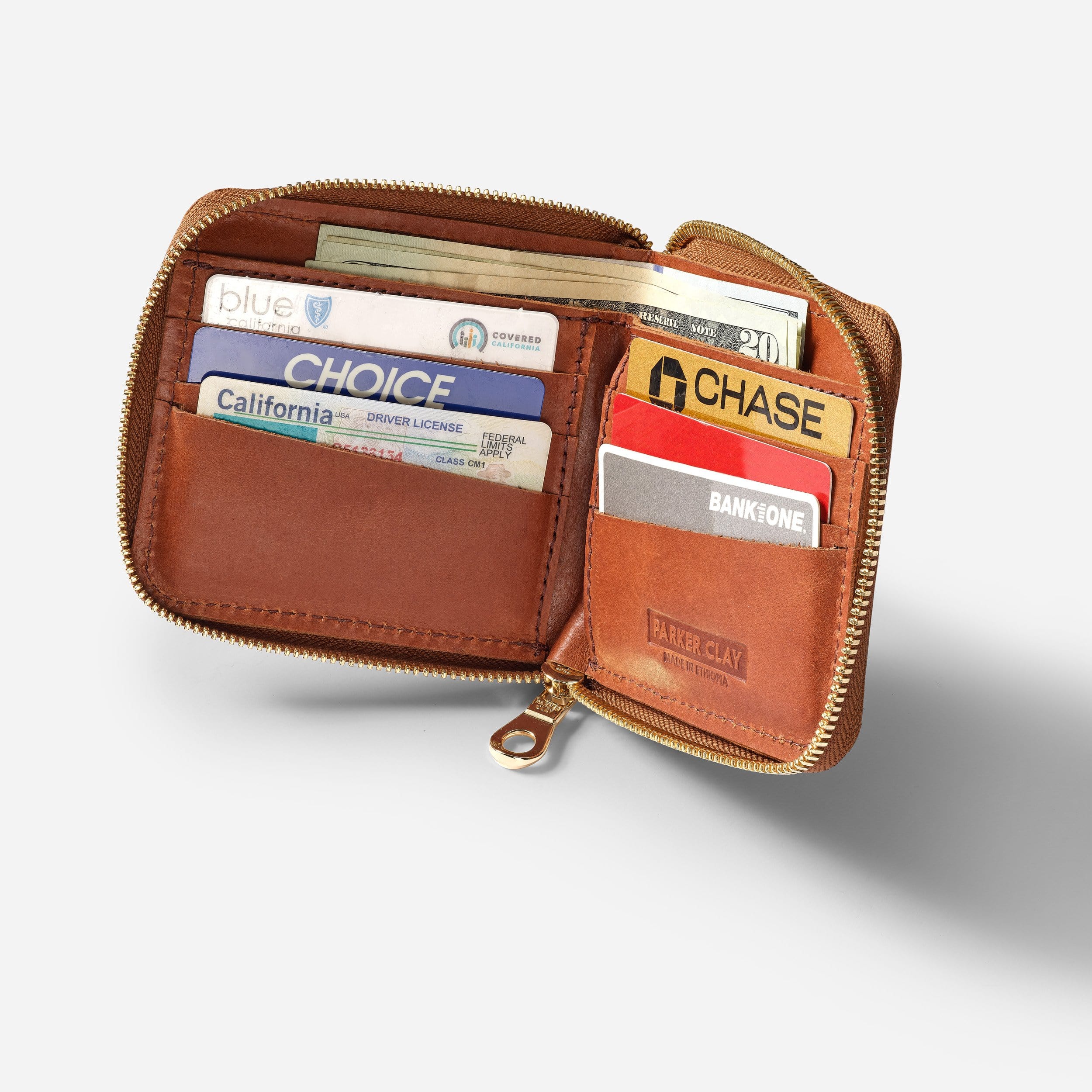 Compact Zip-Around Wallet