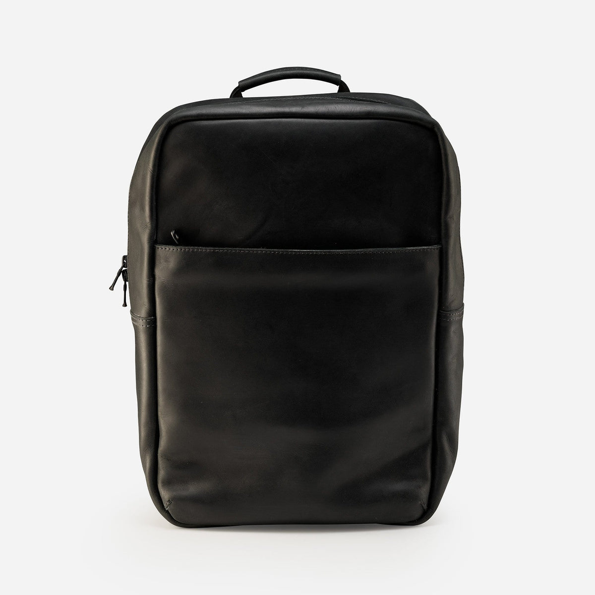 Mari Leather Backpack - Black/Black – Parker Clay display picture 1