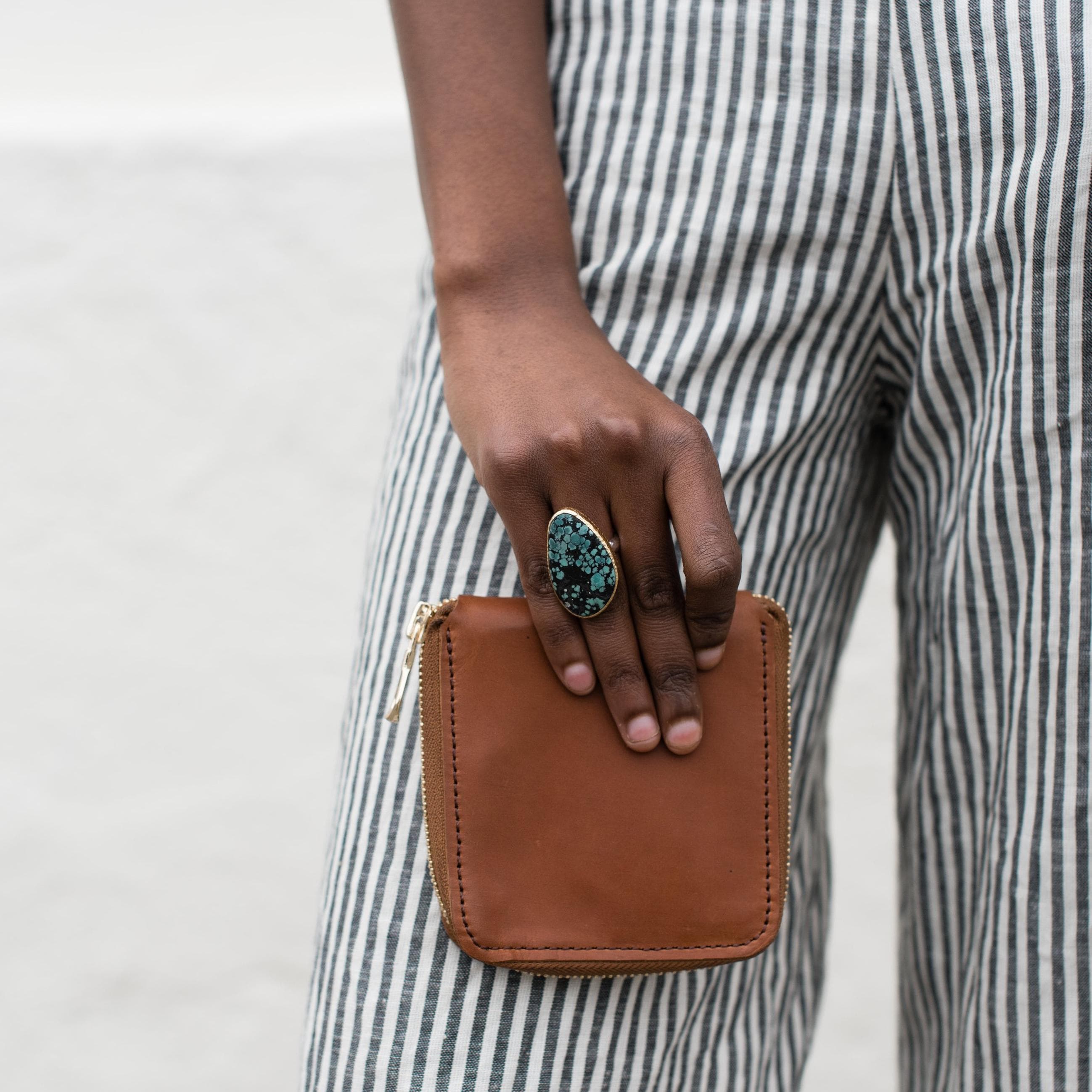 Compact Zip-Around Wallet