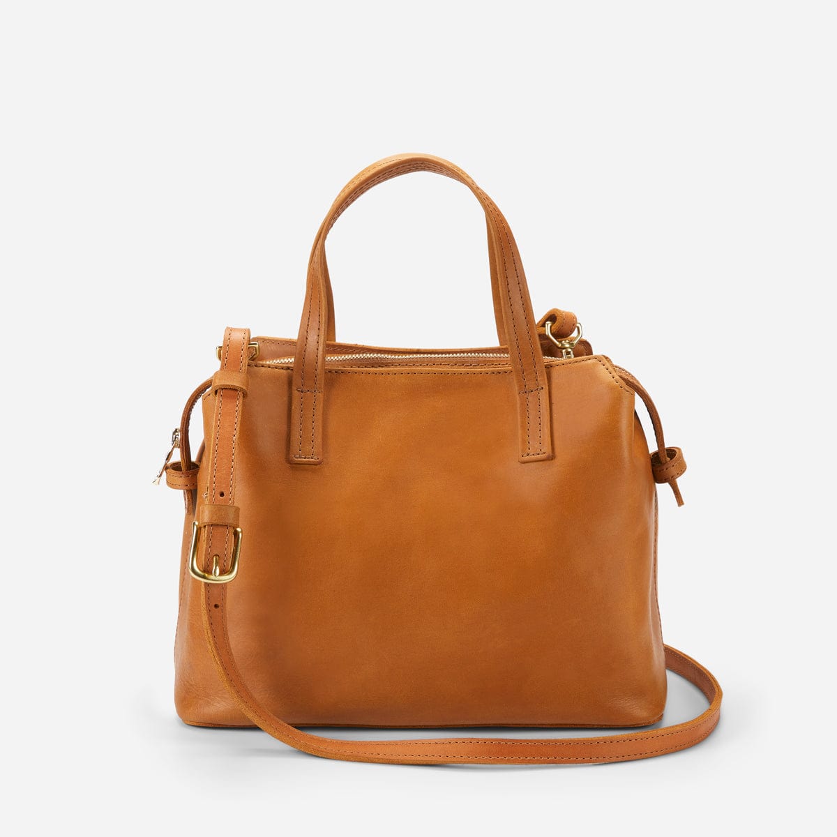 Napa Handbag - Rust Brown