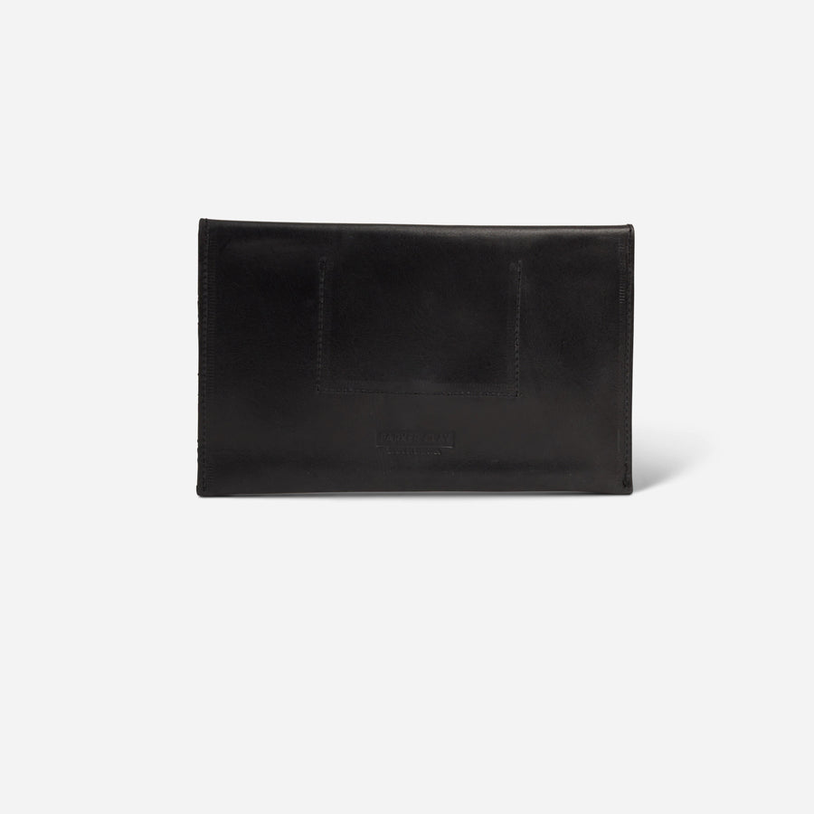 Pillarbox Standard Leather Envelope Clutch Bag