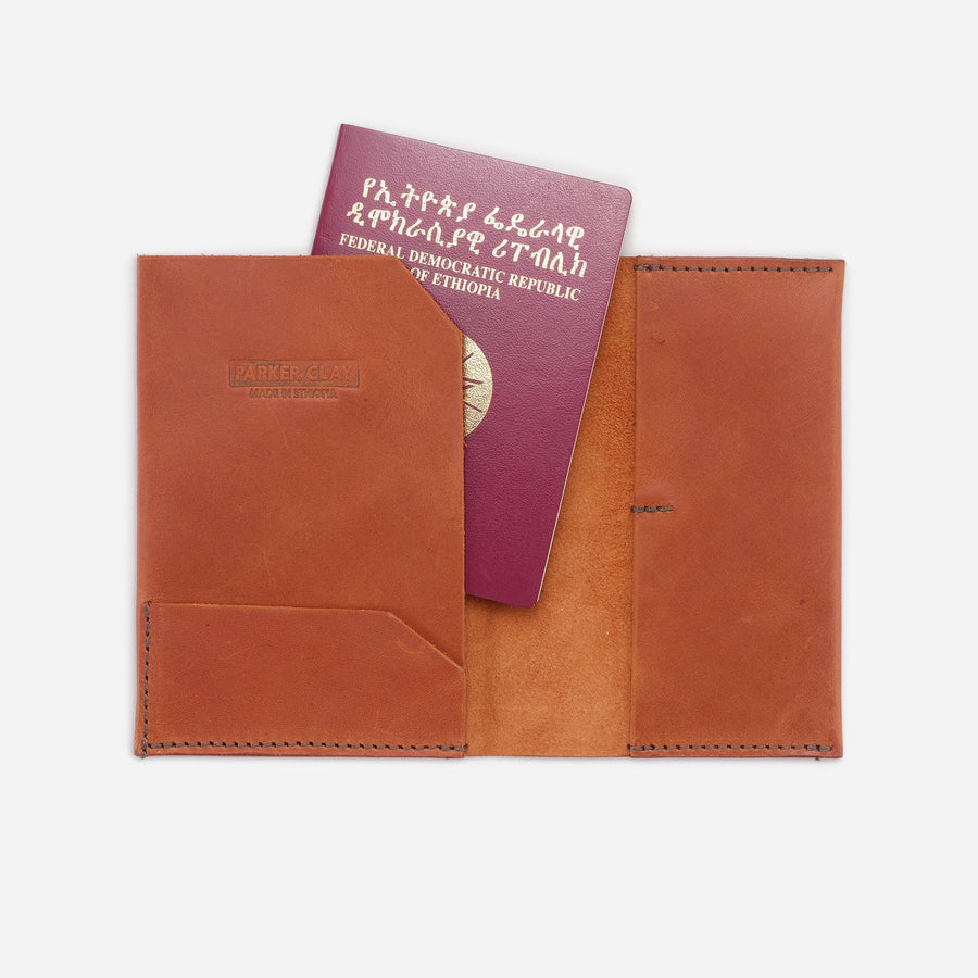 Leather Passport Wallet - Passport Wallet