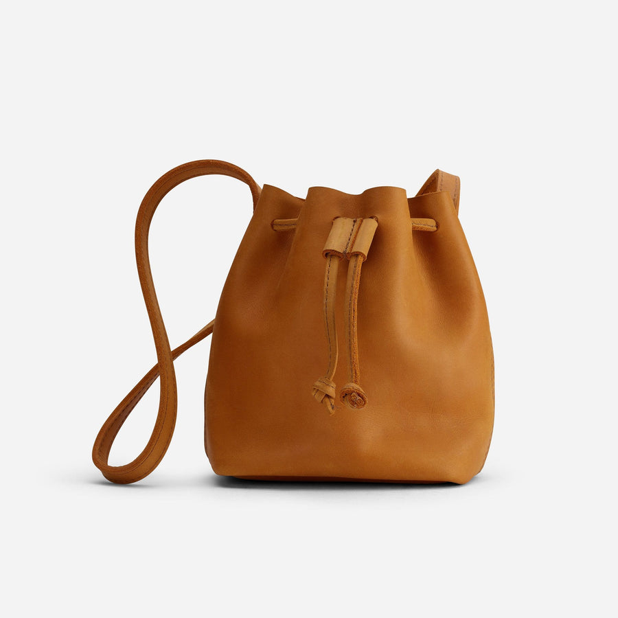 Leather Bucket Bag